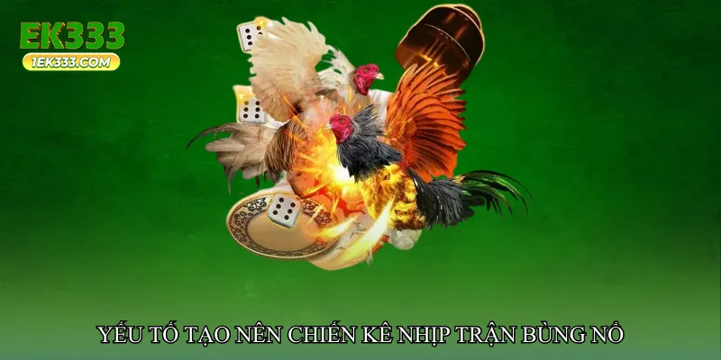 Yếu tố tạo nên chiến kê nhịp trận bùng nổ